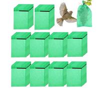 Vhjlfig Fruit Bags for Trees, Mango Protection Bag Made of Fleece with Drawstring, Fruit Protection Covers, Breathable Garden Sets for Protection of Flowers, Vegetables, Mango Plants