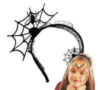 Vhjlfig Halloween Ghost Headband - Ghost Costume Girls, Halloween Headband - Headbands Spider, Costume Girls, Large Elastic Accessories For Theme Parties