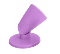 Vhjlfig Hinge Untippable Nail Polish Bottle Holder Silicone 7.9x7.9x9.4cm Anti-Spill Nail Polish Holder Stand Smartgrip Airlock Suction Portable Nails Polishes Anti-Spill Display Stand For Salon