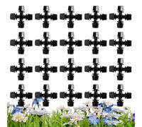 Vhjlfig Irrigation Spray Heads, Misting Sprayer Head | Adjustable High Pressure Irrigation Nozzles for Field Greenhouse Garden Pasture Yard Backyard Vegetable Potted Plant Farm
