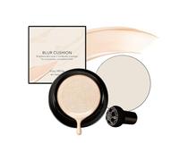Vhjlfig Make-up Foundation Cushion - Moisturising Natural Finish, Women's Face Cushion Foundation Cosmetics - For Sensitive Skin As Well As For Commuting, Wedding, Stage, Time of Day, Date