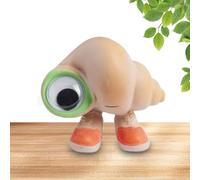 Vhjlfig Marcel The Shell With Shoes Anime Figure Model Resin 4x3.5x2.8cm Marcels Shells Shoe Toy Animated Comedy Marcel The Shells Shoes Sculptures For Classroom Coffee Table Bedside