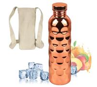 Vhjlfig Metal Water Bottle | Large Reusable Copper Water Bottle | Handmade Drinking Bottle 946ml - For Women Men Indoor Gym Office Travel Camping Picnic Fitness Yoga Running