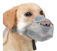 Vhjlfig Muzzle for Preventing Barking, Adjustable Protection Against Biting - Muzzle to Prevent Slings and Licking for Pets, Soft Mesh Suitable for Adults, Families