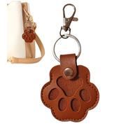 Vhjlfig Paw Print Keychains | Pet Hair Collector Keychains - Memorial Keepsake Charm Jewelry Paw Design Pendant for Bag Wallet Women Mobile Phone Men