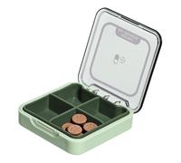 Vhjlfig Pill Box | Travel Pill Case - Portable Small Supplements Tablet Container Box With Four Organizer Dispenser Holder Storage