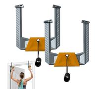 Vhjlfig Pull-up bar for door frames, lightweight door pull-up bars, comfortable, portable, non-slip, compact device for fitness, outdoor, travel, office