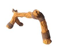 Vhjlfig Rainforest Terrarium Decor 24x9x13cm Solid Resin Jungle Vine Climbing Tree With Rope Naturalistic Reptile Habitat Climbing Log For Bearded Dragons Chameleons Pets