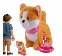 Vhjlfig Realistic Robot Puppy, Remote Control Interactive Pet Kit for Walking | Interactive Robot Dog Girls Birthday Education Indoor Outdoor