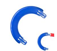 Vhjlfig Track Connectors | 180 Degree Universal Bend,Connector for Toy Circuits,for Straight Curved Racing Cars