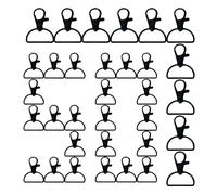 Vhjlfig Twist Lock for Key Chains, Carabiner Ring, Pack of 50, Metal Cancer Clasps, for Jewellery and Arts and Crafts Hardware Lanyard Leather Bag