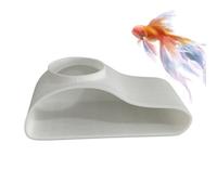 Vhjlfig Underground Tunnel Cave for Small Aquarium - Decoration for Aquarium, Betta Fish Shelter - for Breeders Office Restaurant Shops Apartment Hotel Loach Fishing Loach Men