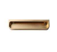 VHKJewE Invisible Handle Embedded Inside Button Concealed Wardrobe Cabinet Door Sliding Drawer(Golden 10pcs)