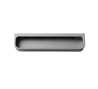 VHKJewE Invisible Handle Embedded Inside Button Concealed Wardrobe Cabinet Door Sliding Drawer(Gray 5pcs)