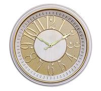 VHKJewE Venetian Wall Clock Plastic Round Arabic Numerals 16 Inches Multicolor(B)