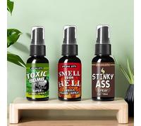VhoMes 3PCS Fart Spray Extra Strong, Strong Potent Ass Fart Spray, Super Stinky Liquid Fart, Stink Hilarious Gag Gifts Stink Hilarious Gag Gifts(30ml)
