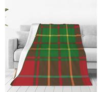 VhoMes Blanket Burnett Tartan Soft Throw Blanket All Season Warm Blankets Lightweight Fuzzy Flannel Throws for Bed Sofa Couch 200X150 CM