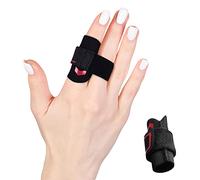 VHOPMORE Neoprene Finger Splint Wraps Adjustable Finger Brace Trigger Finger Buddy Splints Mallet Finger Guards for Arthritis Sport Finger Support Sleeve Protector for Basketball Volleyball Tennis