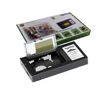 VHS-C to VHS Motorized Cassette Adapter - Tape Converter for Playback on Standard VHS Players for Electric VHS Cassette Changer(Not Compatible with Hi8, 8mm, or Mini DV Tapes)