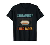 VHS Cassette Tape Retro 80s 90s Nostalgia Design T-Shirt