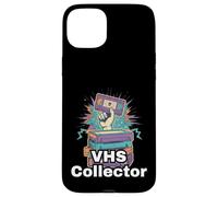 VHS Collector | Retro Analog Media Nostalgia Design Case for iPhone 15 Plus