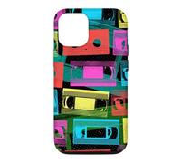 VHS Tapes Retro 80s 90s Video Cassette Rewind Graphic Case for iPhone 12/12 Pro