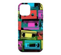 VHS Tapes Retro 80s 90s Video Cassette Rewind Graphic Case for iPhone 12 mini