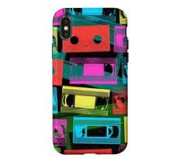 VHS Tapes Retro 80s 90s Video Cassette Rewind Graphic Case for iPhone X/XS