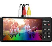VHS to Digital Converter 3.0, HD 5“ Large Screen VHS Digitising Video Recorder, VHS Video Grabber Compatible with Mini DV, DVD Player, Blu Ray Player, Hi8, Camcorder, Cassette Tape, Gaming Consoles