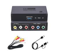 VHS VCR RCA to Digital Converter, AV YPbPr Component to USB Video Capture
