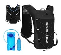 VHUTOU 5L Running Vest, Hydration Backpack Running with 2L Hydration Bladder, 500 ml Water Bottle, Running Vest, Hydration Vest, Running Backpack, Bicycle Backpack for Men and Women, Running, Jogging