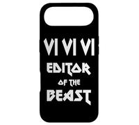 VI VI VI Editor of the Beast - Funny White Text Geek Design Case for iPhone Air