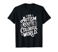 Via Autism Route to a Colorful World T-Shirt