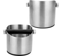 VIA CREMA Coffee Espresso Knock Box Stainless Steel Made, HIGH Quality