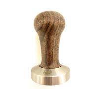 VIA CREMA Coffee Tamper 53 mm Portafilter Tamper Coffee Tamper Made in Italy by Motta (Tamper 53 mm, Brown) Coffee Machine Portafilter Accessories