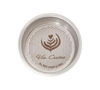 VIA CREMA Filter Basket Compatible with 54mm Breville Sage Espresso Machines Express, Bambino, Bambino Plus, Barista Pro Made in Italy by IMS (24MM 2 Cups)