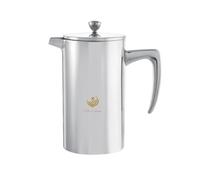 VIA CREMA French Press 800/1000 ml Glass/Stainless Steel (Stainless Steel, 800 ml/27 oz)