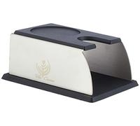 VIA CREMA ITALPARTS Tamper Station Black Made of Stainless Steel and Silicone for All Tamper Sizes