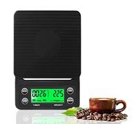 VIA CREMA Professional Coffee Scale With Timer Digital Coffee Scales for Espresso Scale With Timer
