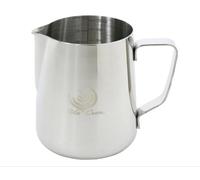 VIA CREMA Stainless Steel Milk Frother Jug 600ml for Coffee Machine Milk Frothing Pitcher