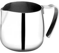 VIA CREMA Stainless Steel Milk Frother Jug 7 Ml for Coffee Machine Milk Frothing Pitcher White bt Motta Made in Italy