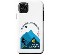Via de la Plata Bicycle Man Santiago de Compostela 2026 Case for iPhone 11 Pro Max