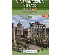 Via Francigena Lazio 1:50 000