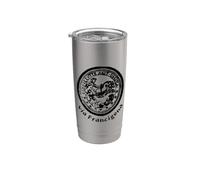 Via-Francigena Pilgrim Ancient Rome Souvenir Stainless Steel Insulated Tumbler