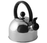 Via Mondo 1L Stainess Steel Whistling Kettle Camping Caravan Motorhome