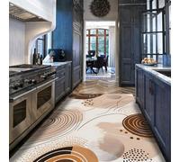 Via Vela Unique Art Rug 60x120cm Nordic Rugs for Bedroom Stain Resistant Washable Rugs for Nursery Room Abstract Geometry Swirling Line Patterns Carpet Living Room Home Decor Girls Rug