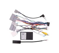ViaBecs 16PIN Car Stereo Wiring Harness with Canbus Adapter for 2015-2016 Honda CRV, Fit Android Head Unit Compatible with Factory Lane Watch Camera, Steering Wheel Control, Backup Camera
