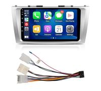 ViaBecs - 9 inch Apple XC004 Wireless Car Play Radio for Toyota Camry 2007-2011, Android 12 6G 128G, Touch Screen Car Stereo with Android Auto Mirror Link 5GHz