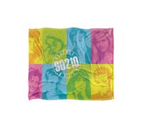 Beverly Hills 90210 Color Blocks Silky Touch Super Soft Throw Blanket 152 X 127 cm