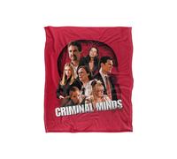 ViacomCBS/Nickelodeon Criminal Minds Brain Trust Silky Touch Super Soft Throw Blanket 152 X 127 cm in White ViacomCBS/Nickelodeon White 152 X 127 cm